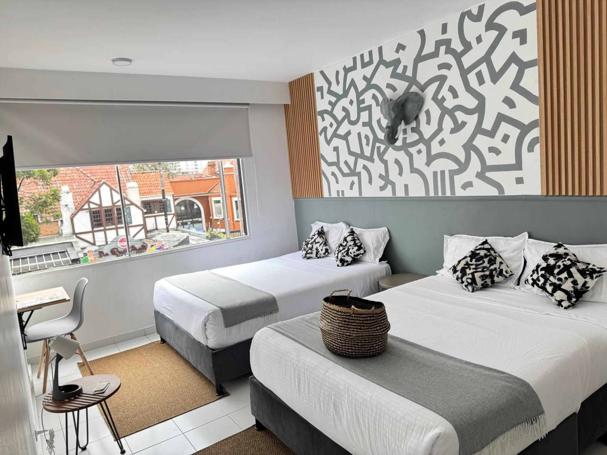 Nomadia Hostel Boutique Bogotá Kültér fotó